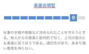 ミイダス診断「上下関係適性」の結果02